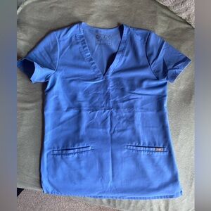 Figs two pocket scrub top